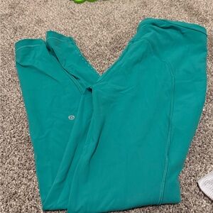 Lululemon fast & free Teal Athletic Leggings